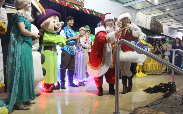 Papai Noel chega ao Pátio Iporanga no sábado
