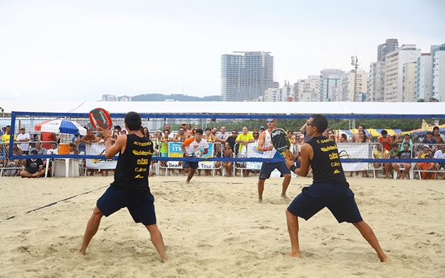 Santos recebe etapa do Circuito Paulista de Beach Tennis