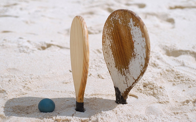 Torneio de frescobol é atração na praia do Boqueirão