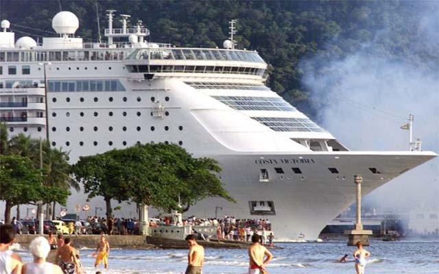 Temporada de cruzeiros marítimos registra 738 mil turistas em Santos | Jornal da Orla