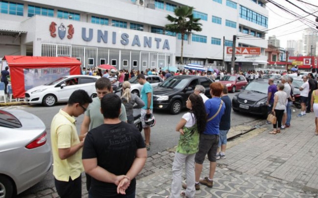 Concurso em Santos: mil candidatos realizam prova prática no domingo