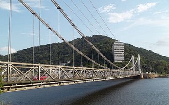 Ponte Pênsil será interditada nesta quarta-feira