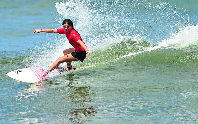 Surfe santista: torneio revela talentos