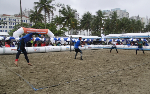 Italianos vencem dupla santista em competição de Beach Tennis | Jornal da Orla