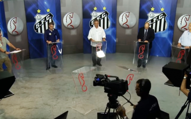 Debate com os candidatos a presidente do Santos FC na Santa Cecília TV | Jornal da Orla