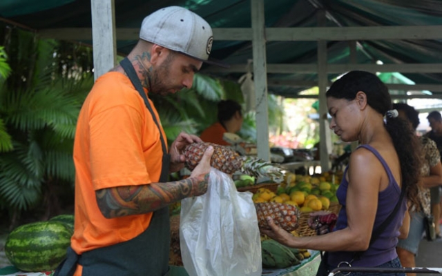 Feira de produtos orgânicos no Botânico comemora marca de 200 edições