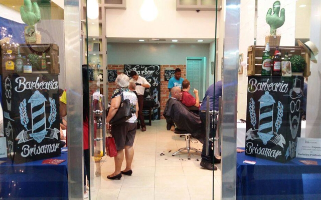 Mês dos homens: Brisamar tem corte de cabelo e barbearia gratuitos