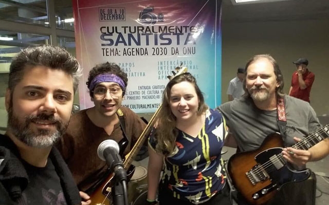 Valongo, em Santos, tem show de rock com jazz e música caiçara