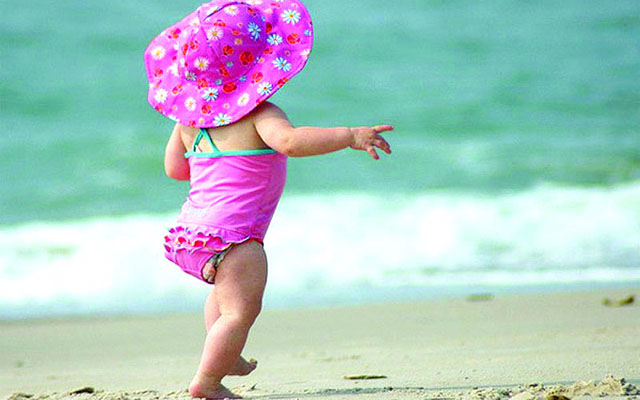 Cuidados com as crianças no verão