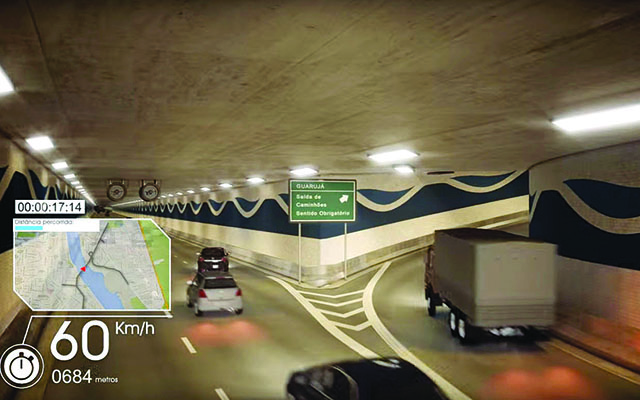 Projeto do túnel submerso  entre Santos e Guarujá fez água