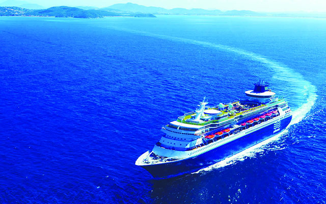 Navio Sovereign retona a Santos com 477 passageiros em trânsito