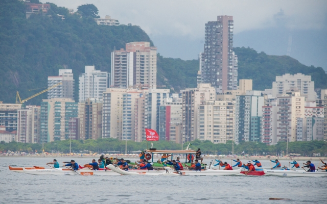 Prova de canoa havaiana terá percurso de 75 km