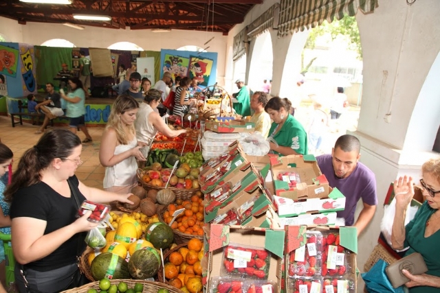 Sábado (25) tem feira de orgânicos na Ponta da Praia