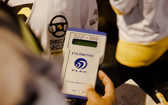 Conheça os mitos relacionados ao teste do bafômetro