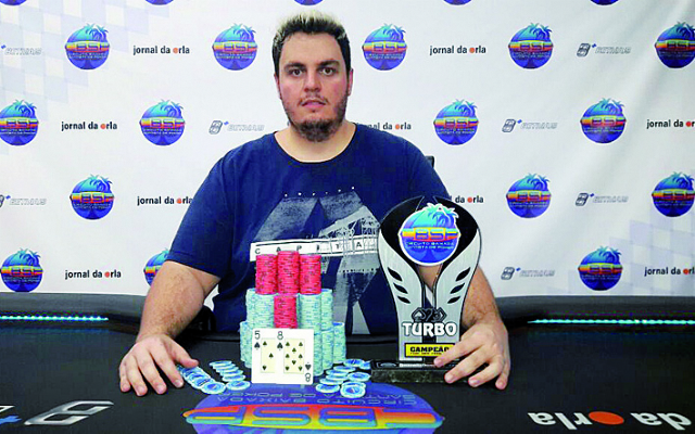 Leandro Durão fatura a primeira etapa do CBSP Turbo de Poker