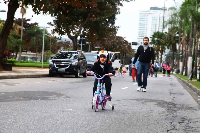 Rua de Lazer está de volta à orla aos domingos
