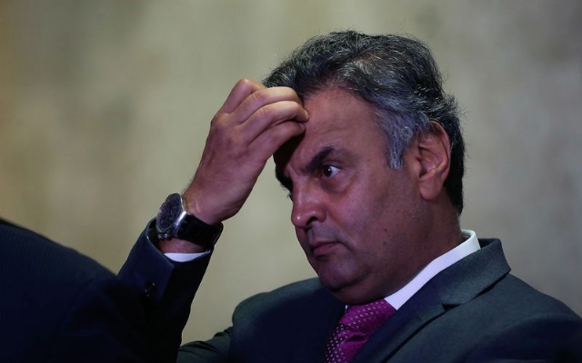 Aécio Neves é afastado do Senado