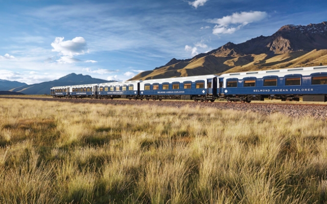 Trem de luxo percorre o Peru | Jornal da Orla