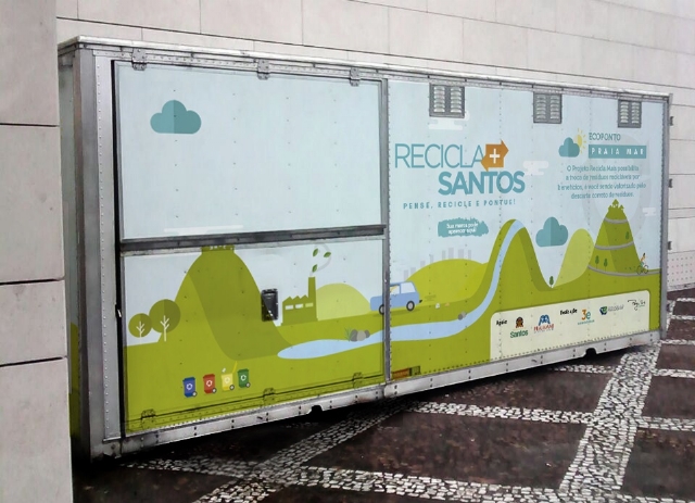 Santos ganha primeiro posto para troca de resíduos recicláveis | Jornal da Orla