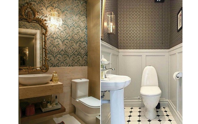 Mude a decoração do seu banheiro com papel de parede | Jornal da Orla