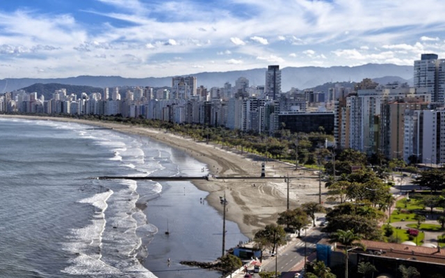 Gestão das praias de Santos é transferida para a Prefeitura