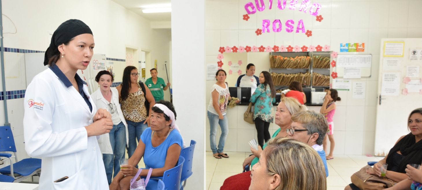 Campanha do Outubro Rosa tem ações de Saúde em Bertioga