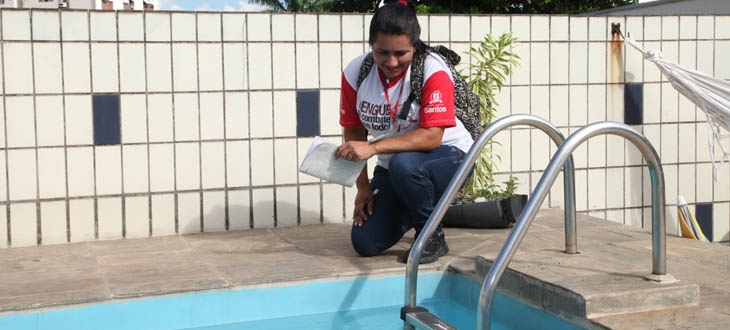 Ouvidoria de Santos recebe denúncias de criadouros do mosquito da dengue