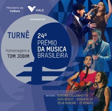 Dvd turnê 24º Prêmio da Música Brasileira – Homenagem a Tom Jobim | Jornal da Orla