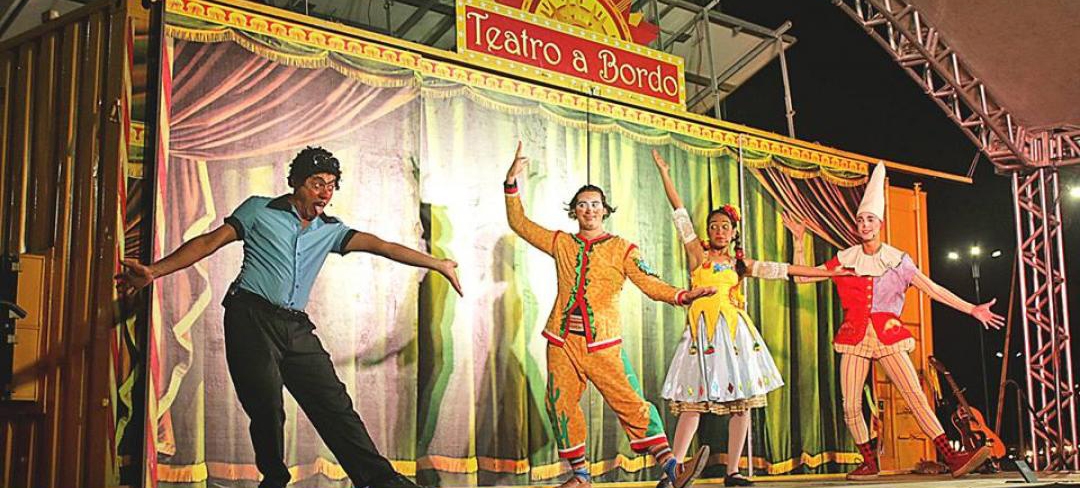 Teatro a Bordo leva circo à praça do BNH | Jornal da Orla