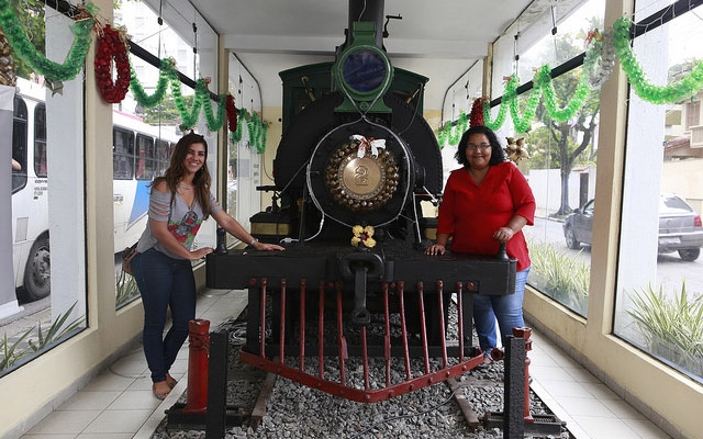 Pavilhão da Maria Fumaça, em Guarujá, é reaberto para o público