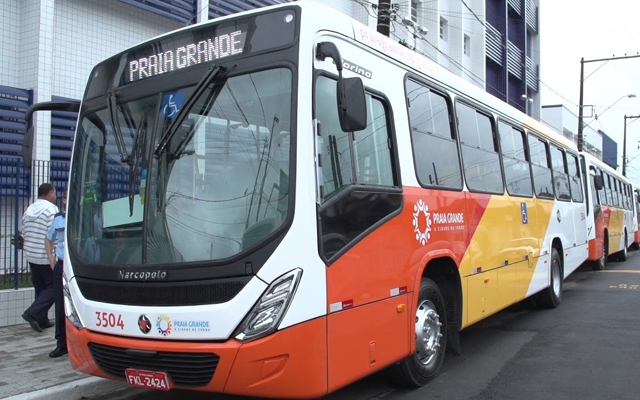 Tarifa de ônibus de Praia Grande é reajustada