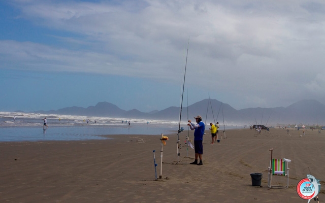 Campeonato de Pesca de Arremesso em Peruíbe