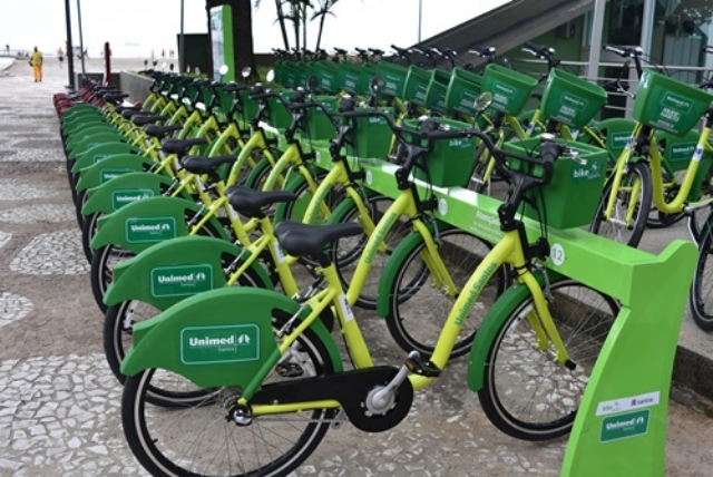Em novo formato, uso do Bike Santos aumenta 134chr37 em janeiro