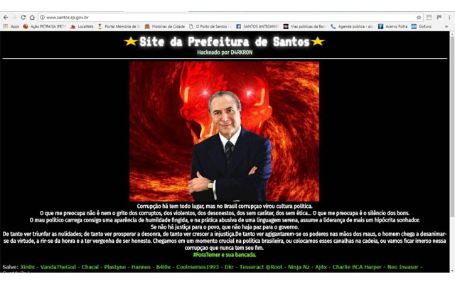 Site da Prefeitura de Santos é hackeado | Jornal da Orla