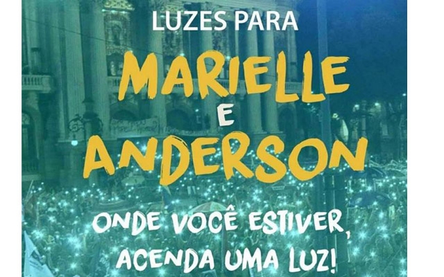 Ato homenageia Marielle e Anderson nesta segunda-feira em todo o País