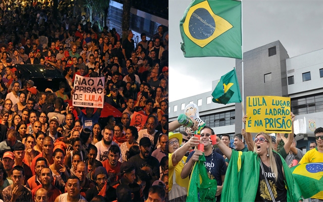 Brasil dividido, à beira do abismo