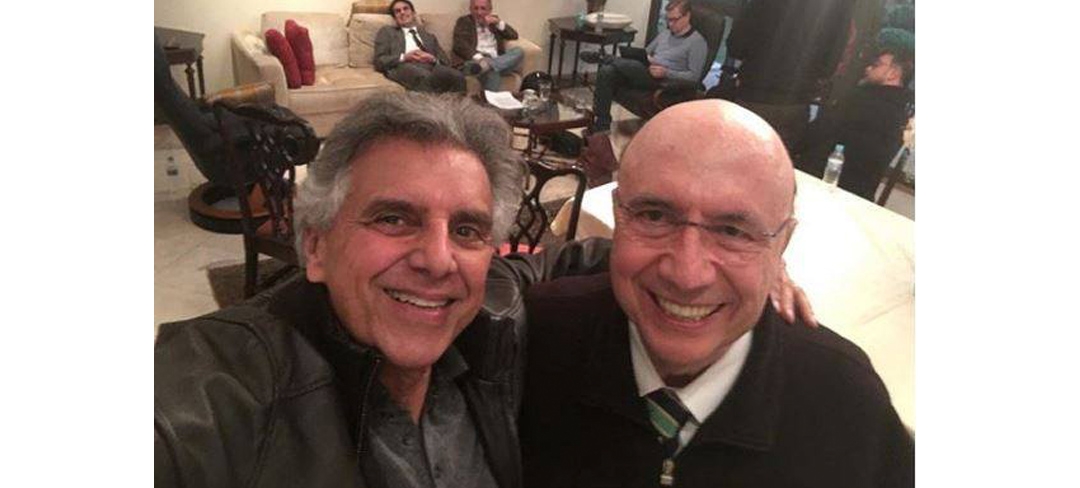Beto Mansur com Meirelles