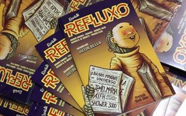 Revista Refluxo tem lançamento na Gibiteca