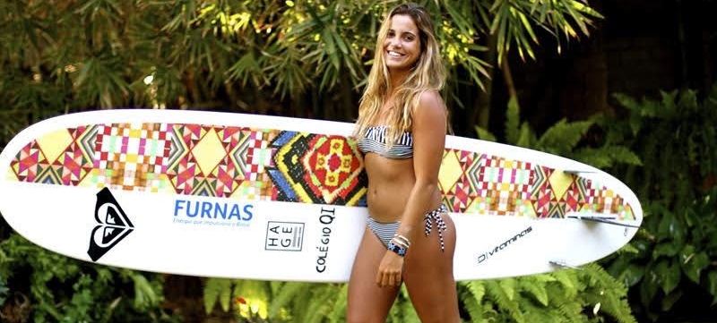 Mulheres vão dominar as ondas em festival de prancha oca de longboard