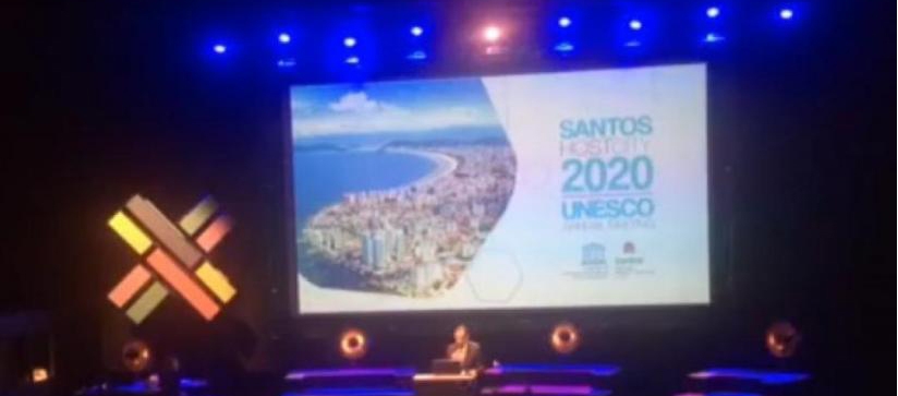 Santos será sede de encontro mundial da Unesco em 2020