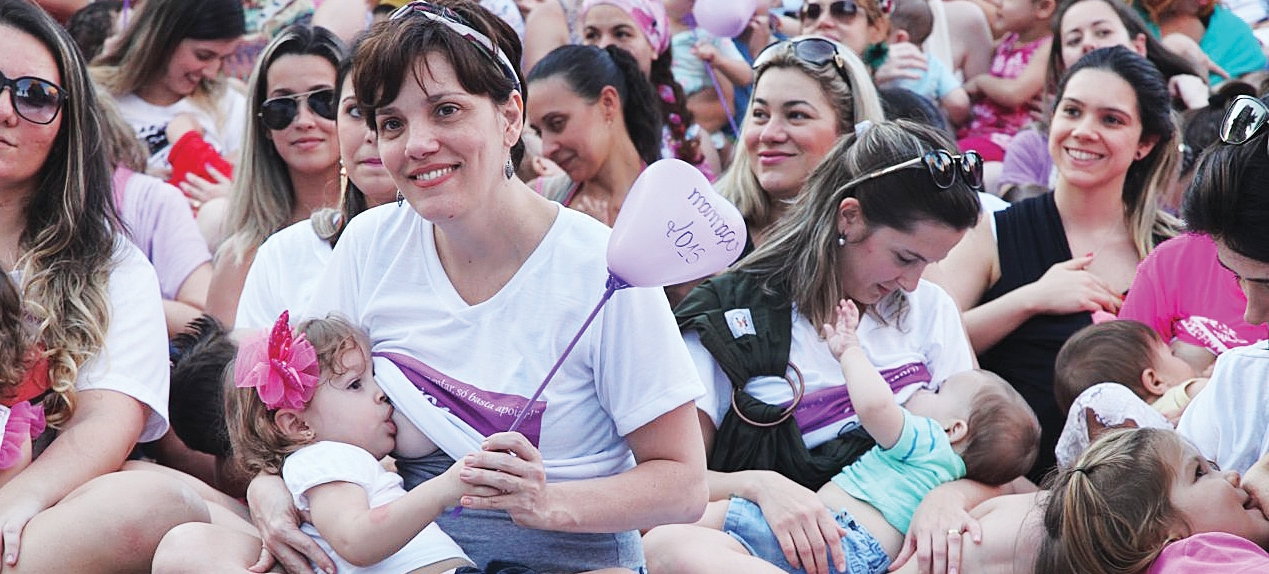Hora do Mamaço destaca a importância da amamentação