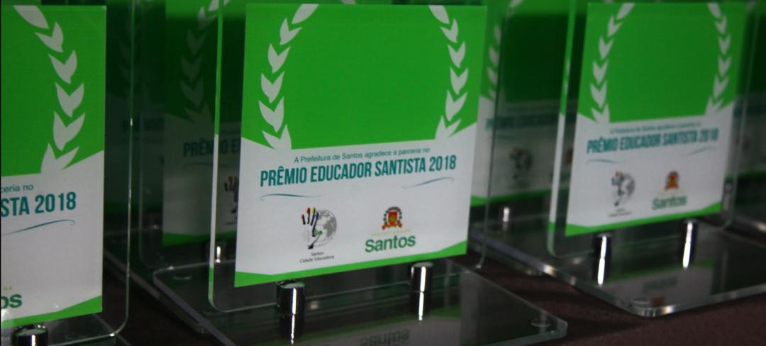 Divulgados os selecionados para o Prêmio Educador Santista