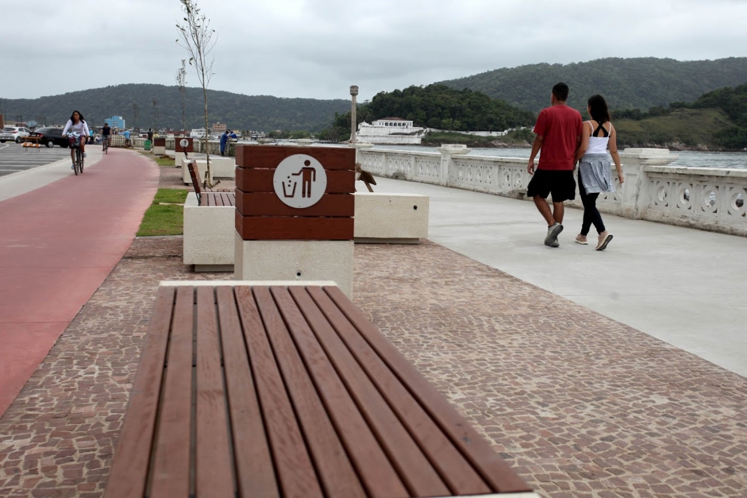 Nova Ponta da Praia: orla terá quase o dobro de árvores | Jornal da Orla