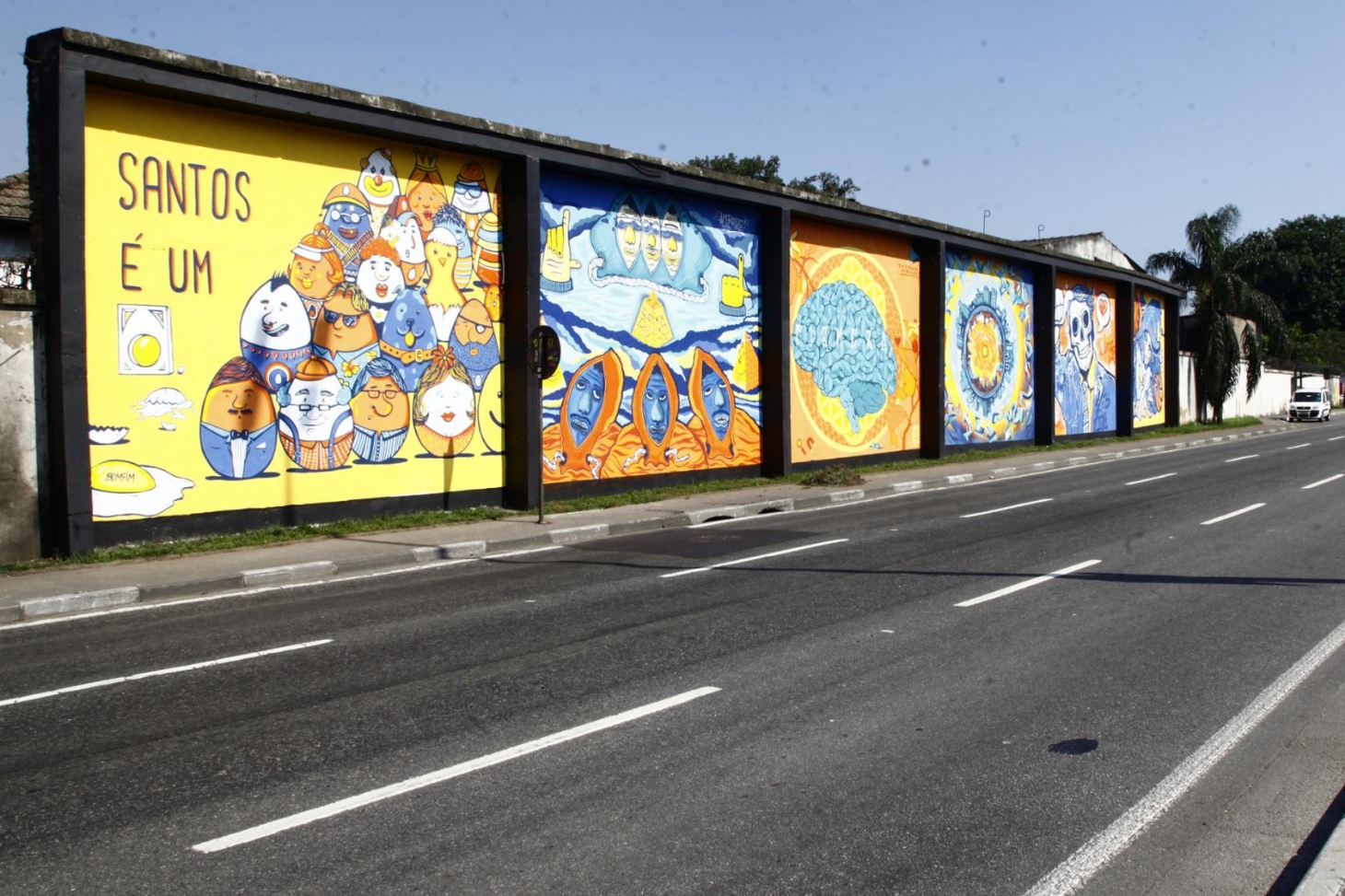 Grafite é tema de oficinas e de sessão de cinema na Vila Criativa de Santos