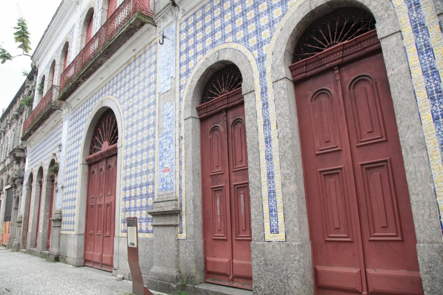 Casa da Frontaria Azulejada de Santos entra em manutenção