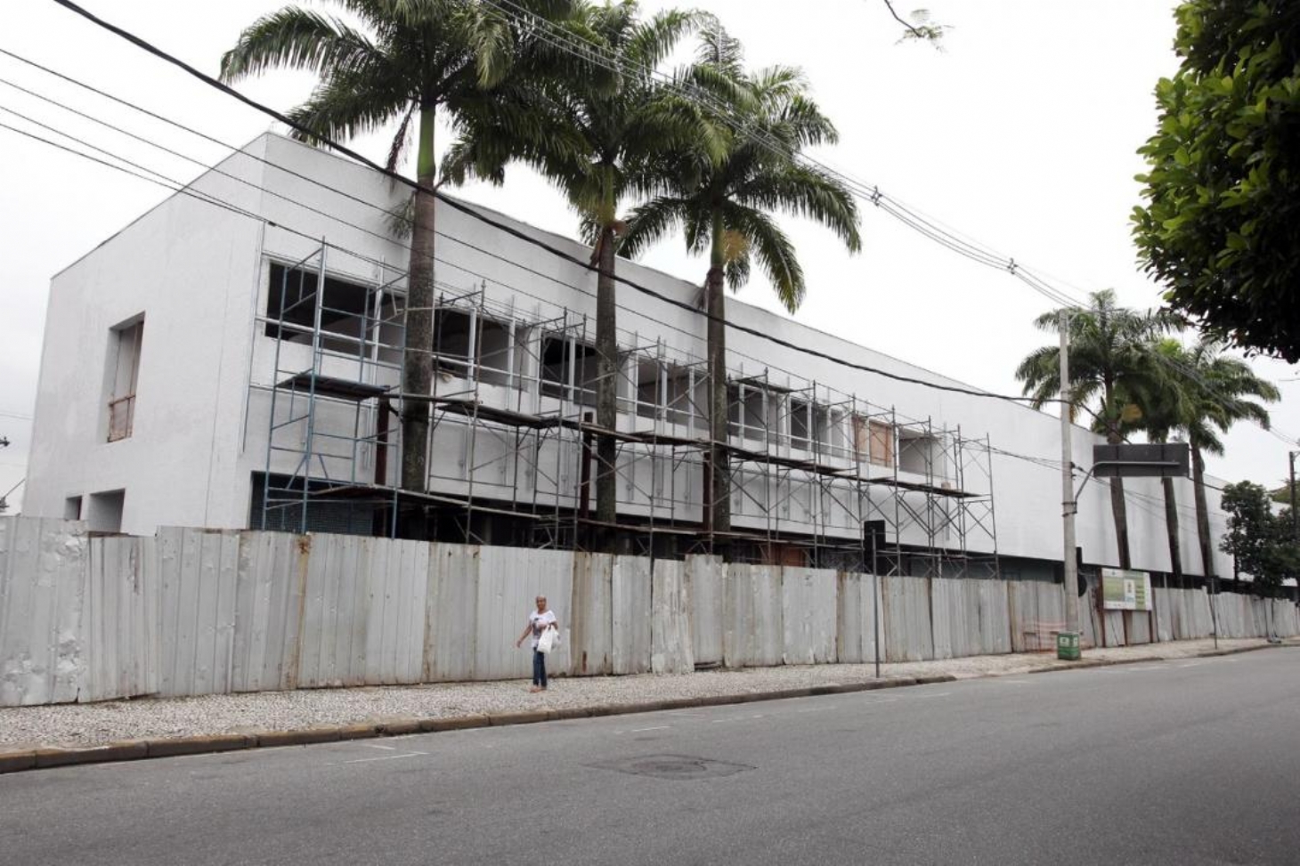 Obra da UPA em Santos atinge 90chr37 dos serviços executados
