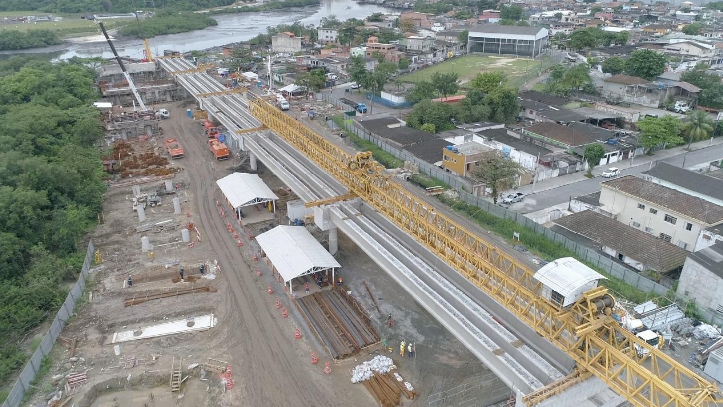 Obras que serão entregues no próximo ano em Santos