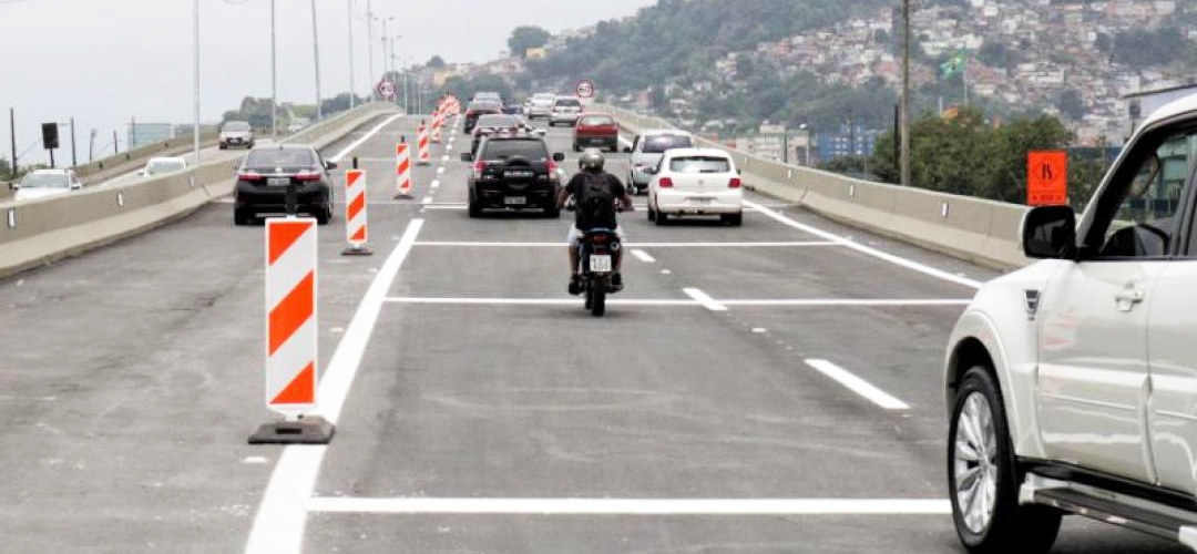 Programa Nova Entrada de Santos entrega viaduto e ponte na Zona Noroeste | Jornal da Orla