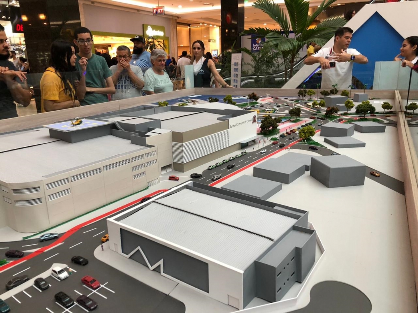 Maquete ajuda população a entender obras da Nova Ponta da Praia | Jornal da Orla