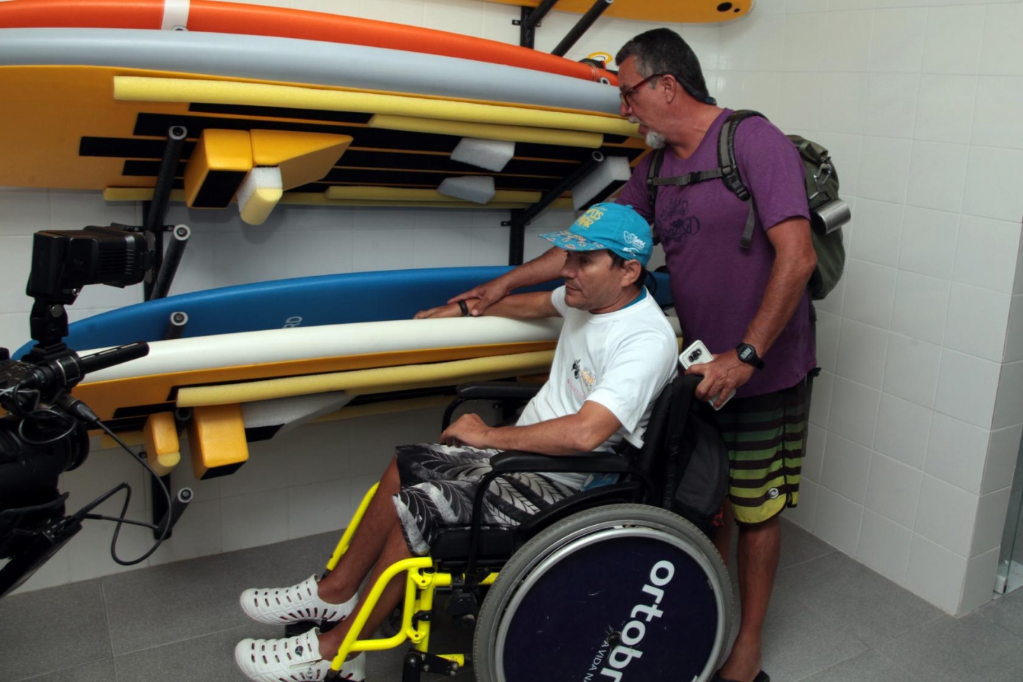 Escola de Surf Adaptado de Santos fica pronta em janeiro | Jornal da Orla